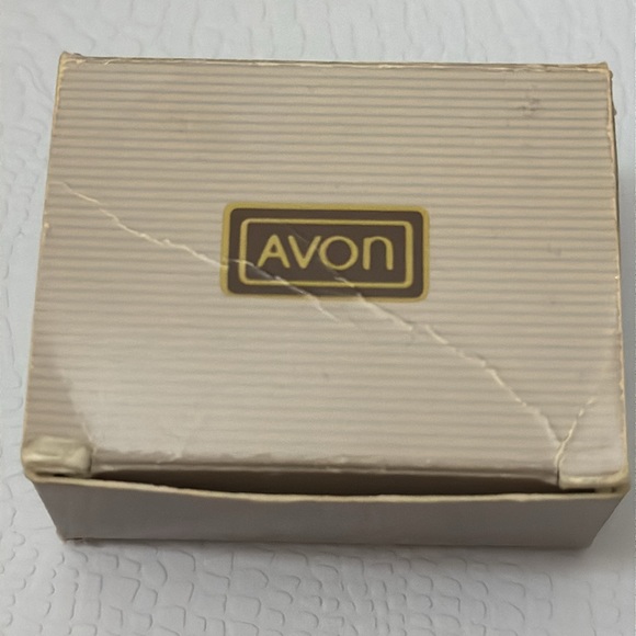 AVON Vintage Floral Pink and Blue Hoop Convertible Earrings - Picture 4 of 5